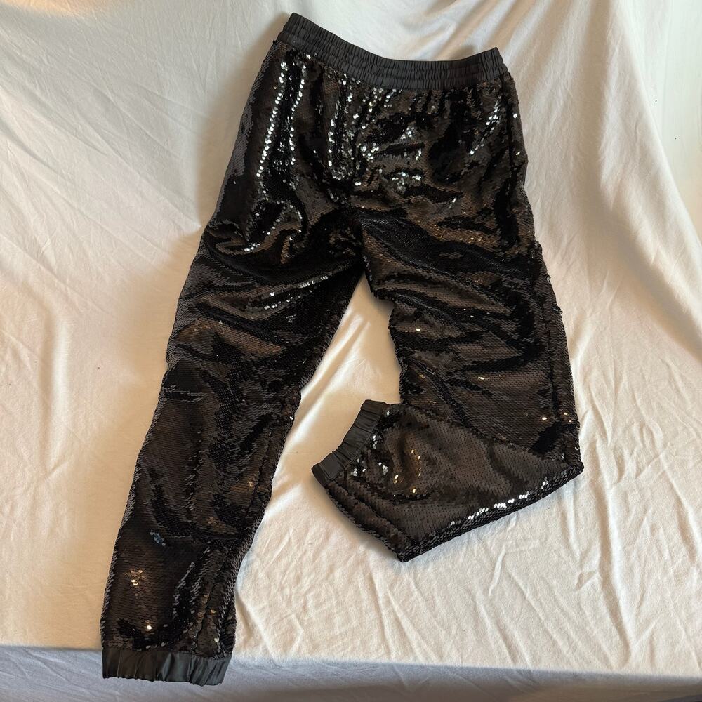 Express sequin jogger pants size medium
